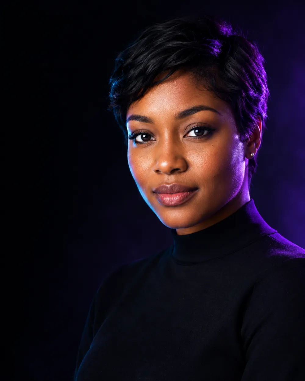 Realistic AI avatar portrait created by Nexora Vaults